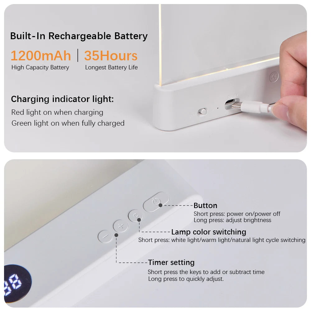 GlowMark™ Reading Light